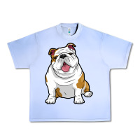 Grape Ice ENGLISH BULLDOGS Awesome Funny Bulldog Pups Dogs Urban Heavy Tee - maiPhamDesign