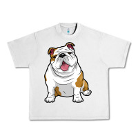 Lunar Rock ENGLISH BULLDOGS Awesome Funny Bulldog Pups Dogs Urban Heavy Tee - maiPhamDesign
