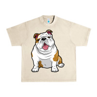 Sandshell ENGLISH BULLDOGS Awesome Funny Bulldog Pups Dogs Urban Heavy Tee - maiPhamDesign