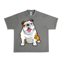 Tornado ENGLISH BULLDOGS Awesome Funny Bulldog Pups Dogs Urban Heavy Tee - maiPhamDesign