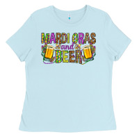 Mardi Gras And Beer Ladies Tee | Teevron