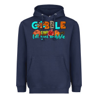 Navy gobble till you wobble Heavyweight Hoodie - AdoDesignShop