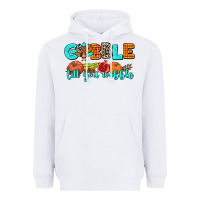 White gobble till you wobble Heavyweight Hoodie - AdoDesignShop