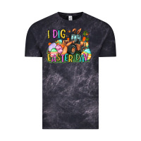Cloud Black I dig Easter Day Vintage Tee - CowGirlArtShop