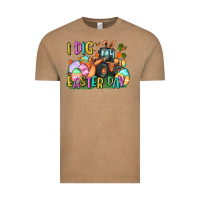 Vintage Coffee I dig Easter Day Vintage Tee - CowGirlArtShop