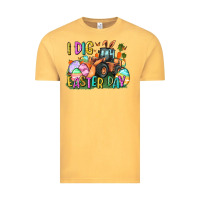 Vintage Mustard I dig Easter Day Vintage Tee - CowGirlArtShop