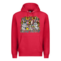 Cardinal Happy Easter Premium Hoodie - CowhideDigitalArt
