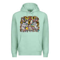 Seafoam Happy Easter Premium Hoodie - CowhideDigitalArt