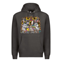 Smoke Happy Easter Premium Hoodie - CowhideDigitalArt
