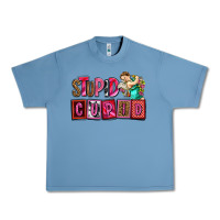 Pebble Blue stupid cupid with cupid olivia Urban Heavy Tee - OliviaCreatesArt