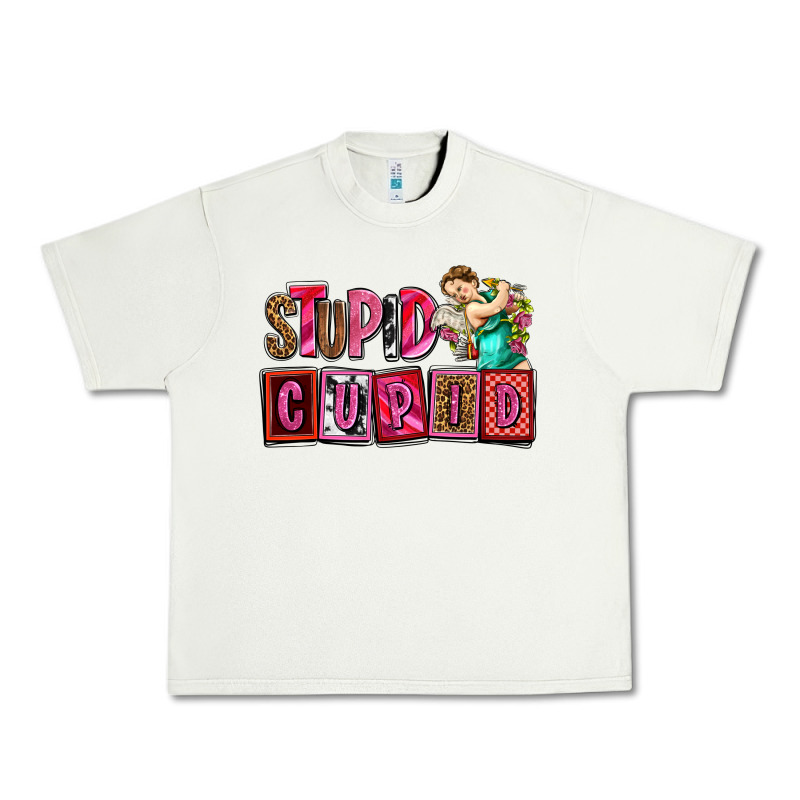 Stupid Cupid With Cupid Olivia Urban Heavy Tee by OliviaCreatesArt | Teevron
