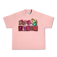 Salmon stupid cupid with cupid olivia Urban Heavy Tee - OliviaCreatesArt