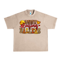 French Oak busy raising ballers softball Urban Heavy Tee - Jasminsmagicworld