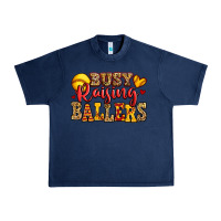 Navy busy raising ballers softball Urban Heavy Tee - Jasminsmagicworld