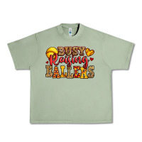 Oil Green busy raising ballers softball Urban Heavy Tee - Jasminsmagicworld
