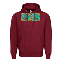 Burgundy cold like my soul 15 oz mug Zipper Hoodie - BarkalooDesign