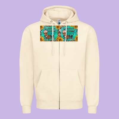 Cold Like My Soul 15 Oz Mug Zipper Hoodie Designed By Barkaloodesign
