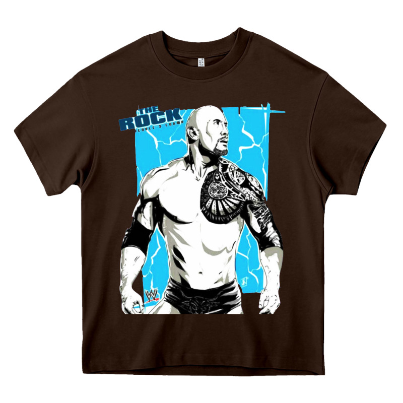 The Rock Power Heavy Core Tee by maiPhamDesign | Teevron
