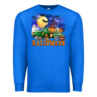 True Royal halloween truck Premium Sweatshirt - AdoDesignShop