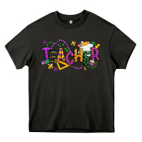 Mardi Gras Teacher Heavy Core Tee | Teevron