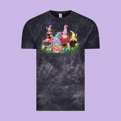 Easter Gnomies Truck  Easter Day Vintage Tee Designed By Cowgirlartshop
