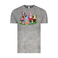 Cloud Rock Easter gnomies truck  Easter Day Vintage Tee - CowGirlArtShop