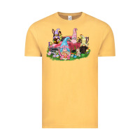 Vintage Mustard Easter gnomies truck  Easter Day Vintage Tee - CowGirlArtShop
