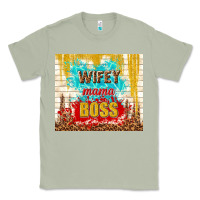 Matcha wifey mama boss Classic Tee - TumblerDesignByShophia