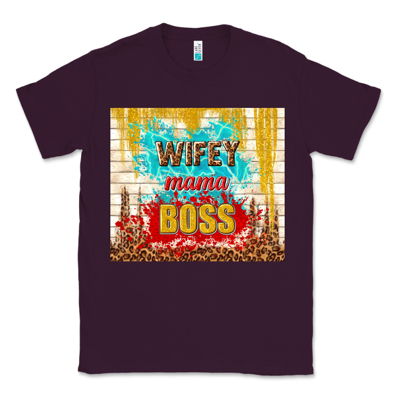Wifey Mama Boss Classic Tee by TumblerDesignByShophia | Teevron