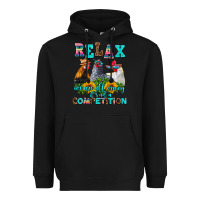 Black relax we are all crazy  competition Heavyweight Hoodie - AdoDesignShop