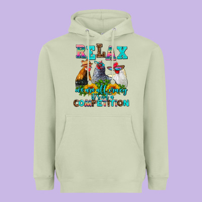 Relax We Are All Crazy  Competition Heavyweight Hoodie Designed By Adodesignshop