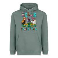Sage relax we are all crazy  competition Heavyweight Hoodie - AdoDesignShop