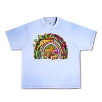 Grape Ice mardi gras rainbow Urban Heavy Tee - OliviaCreatesArt