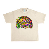 Sandshell mardi gras rainbow Urban Heavy Tee - OliviaCreatesArt