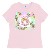 Bubblegum Pink mental health matters Ladies Tee - TumblerDesignByShophia
