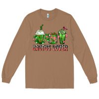 Toasted Coconut Cactus Lover Cactus Coffee Cups Long Sleeve Tee - FaDigitalArtStudio