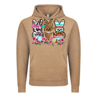 Vintage Coffee Western Easter peeps Vintage Hoodie - OliviaCreatesArt
