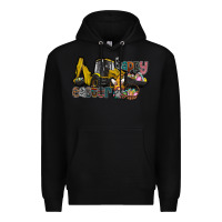 Black Happy Easter Premium Hoodie - CowhideDigitalArt