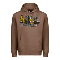 Chestnut Happy Easter Premium Hoodie - CowhideDigitalArt