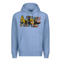Colony Blue Happy Easter Premium Hoodie - CowhideDigitalArt