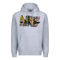 Heather Grey Happy Easter Premium Hoodie - CowhideDigitalArt