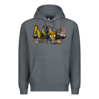 Rock Happy Easter Premium Hoodie - CowhideDigitalArt