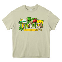 Mossy teacher st. patricks day Heavy Core Tee - NancyCooperArtShop