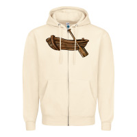 Sandshell rowboat Zipper Hoodie - BarkalooDesign