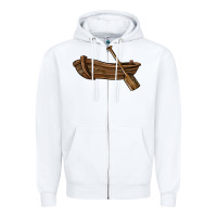 White rowboat Zipper Hoodie - BarkalooDesign