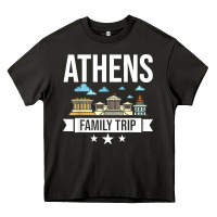 Asphalt Athens Greece City Trip Skyline Map Travel Heavy Core Tee - maiPhamDesign