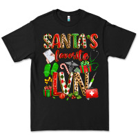 Black santa's favorite lvn Premium Tee - texasbilliewilder
