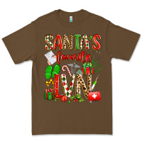 Cacao santa's favorite lvn Premium Tee - texasbilliewilder