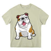 Mossy ENGLISH BULLDOGS Awesome Funny Bulldog Pups Dogs Heavy Core Tee - maiPhamDesign