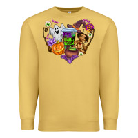 Antique Gold halloween Premium Sweatshirt - AdoDesignShop
